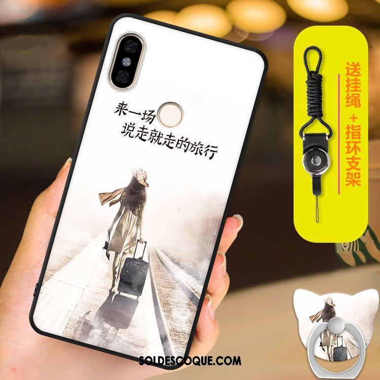 Coque Xiaomi Mi A2 Étui Créatif Petit Fluide Doux Protection Pas Cher