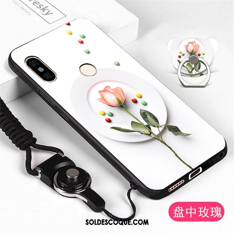 Coque Xiaomi Mi A2 Étui Fluide Doux Incassable Téléphone Portable Ornements Suspendus Pas Cher