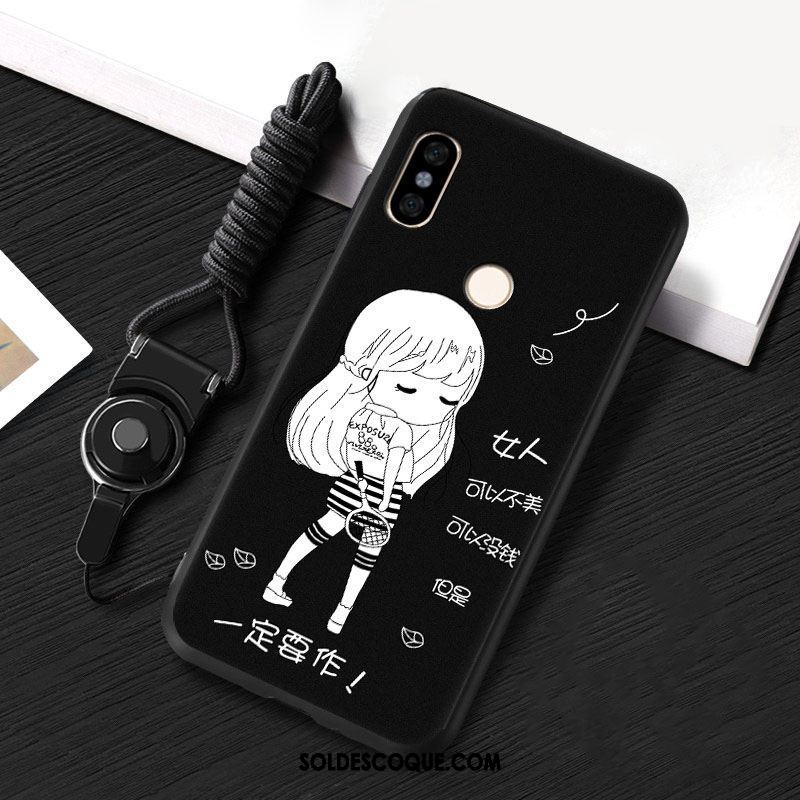 Coque Xiaomi Mi A2 Étui Incassable Téléphone Portable Fluide Doux Jaune Pas Cher