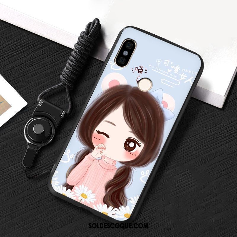 Coque Xiaomi Mi A2 Étui Incassable Téléphone Portable Fluide Doux Jaune Pas Cher