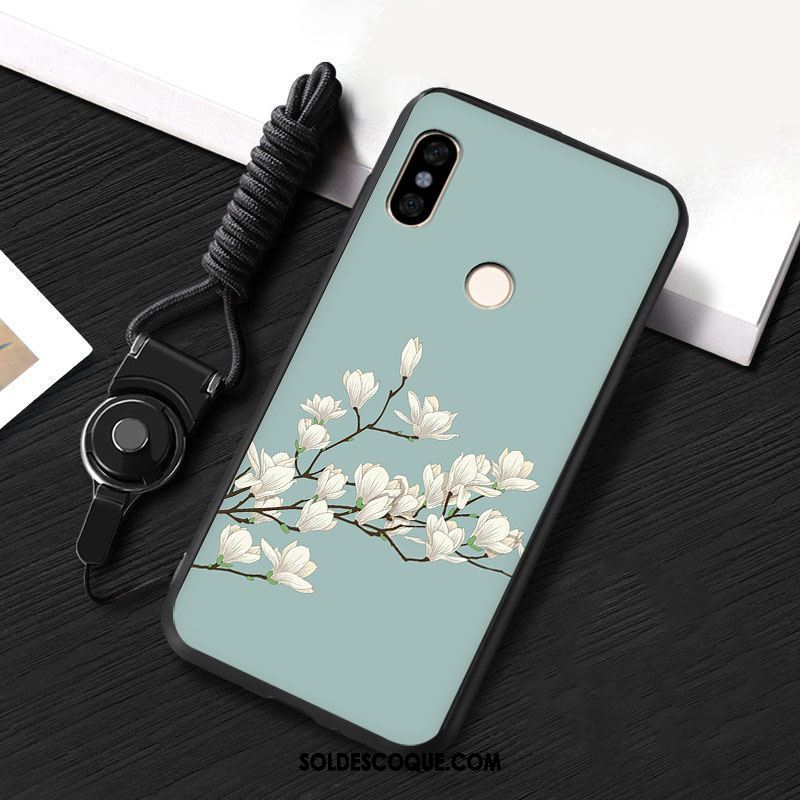 Coque Xiaomi Mi A2 Étui Incassable Téléphone Portable Fluide Doux Jaune Pas Cher