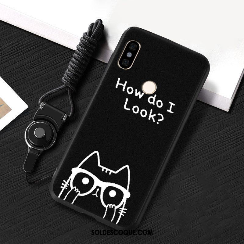 Coque Xiaomi Mi A2 Étui Incassable Téléphone Portable Fluide Doux Jaune Pas Cher