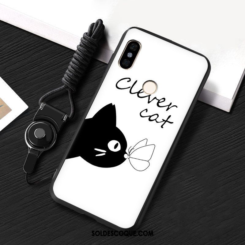 Coque Xiaomi Mi A2 Étui Incassable Téléphone Portable Fluide Doux Jaune Pas Cher