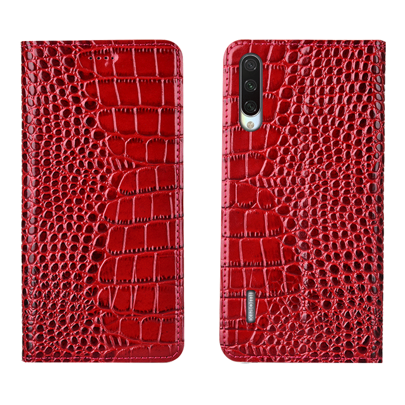 Coque Xiaomi Mi A3 Protection Crocodile Incassable Modèle Fleurie Téléphone Portable Pas Cher