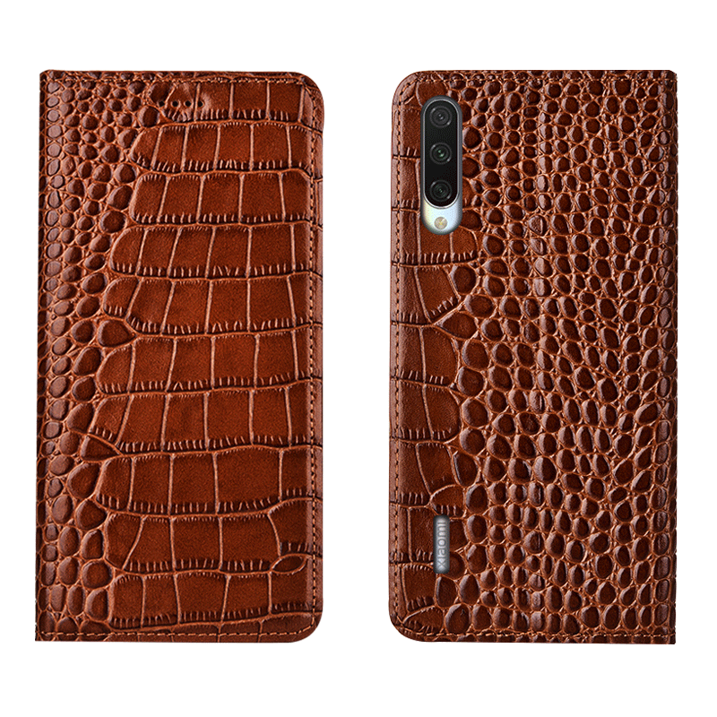 Coque Xiaomi Mi A3 Protection Crocodile Incassable Modèle Fleurie Téléphone Portable Pas Cher