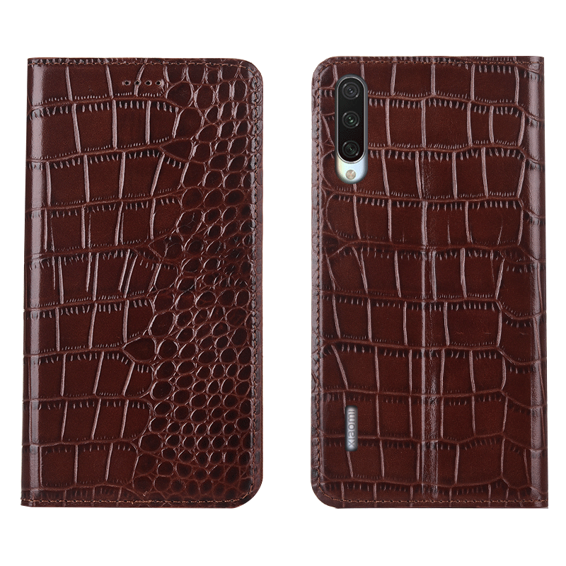 Coque Xiaomi Mi A3 Protection Crocodile Incassable Modèle Fleurie Téléphone Portable Pas Cher