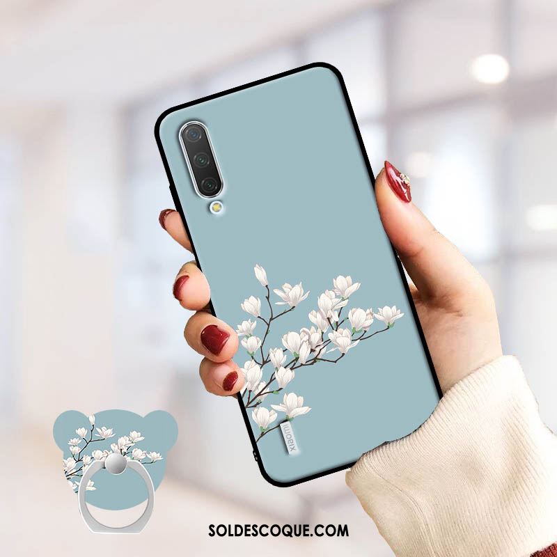 Coque Xiaomi Mi A3 Silicone Créatif Petit Rose Personnalité En Ligne