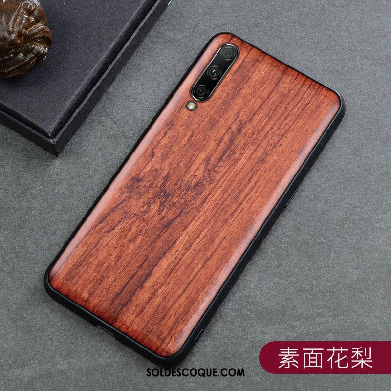 Coque Xiaomi Mi A3 Style Chinois Bois Massif Petit Protection Nouveau France