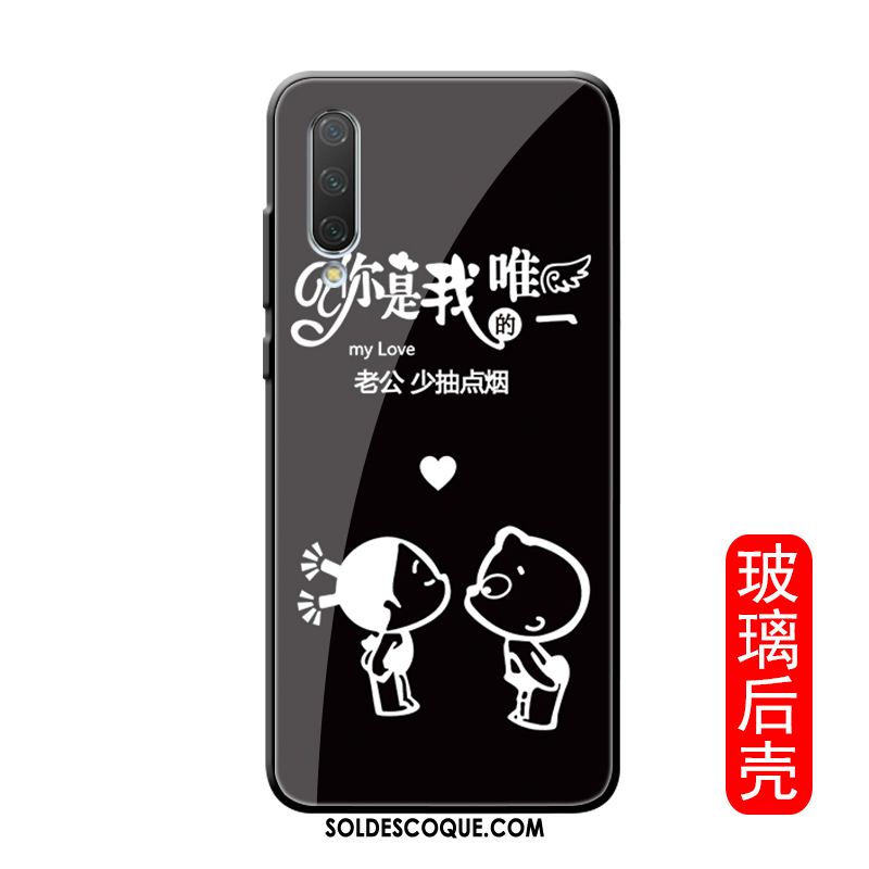 Coque Xiaomi Mi A3 Tendance Verre Marque De Tendance Protection Dessin Animé Soldes