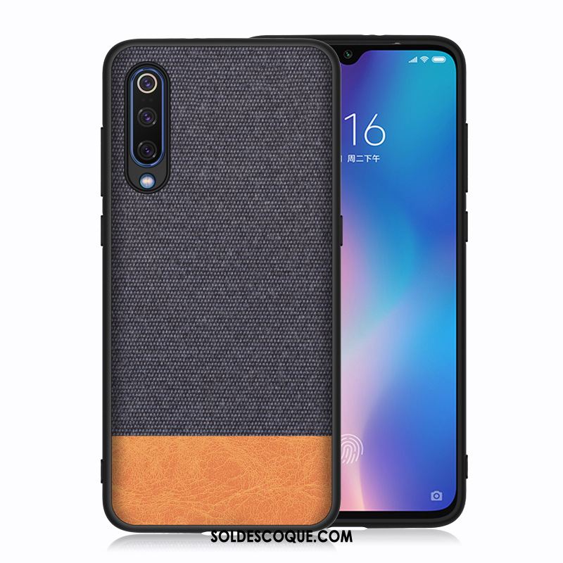 Coque Xiaomi Mi A3 Tissu Rouge Petit Silicone Téléphone Portable Housse Pas Cher