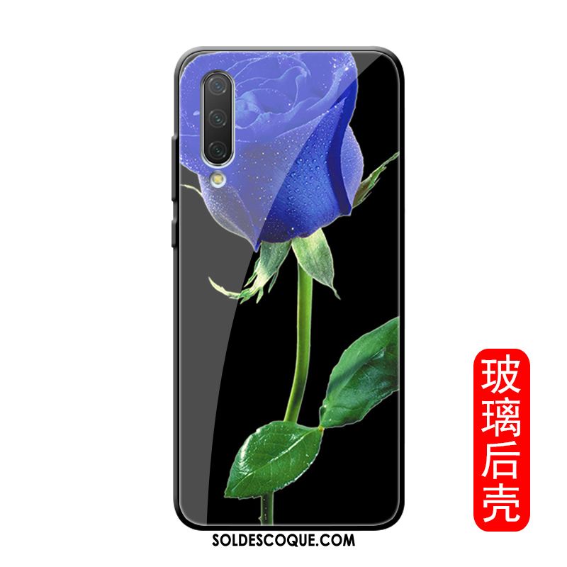 Coque Xiaomi Mi A3 Tout Compris Verre Net Rouge Simple Tendance En Vente