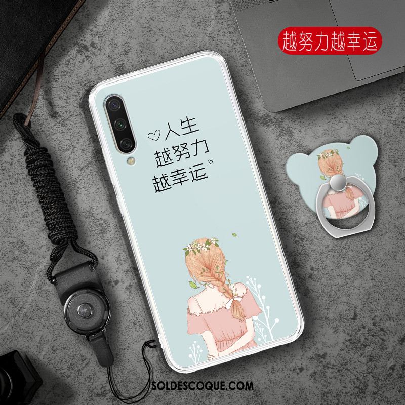 Coque Xiaomi Mi A3 Téléphone Portable Petit Transparent Étui Bleu En Ligne