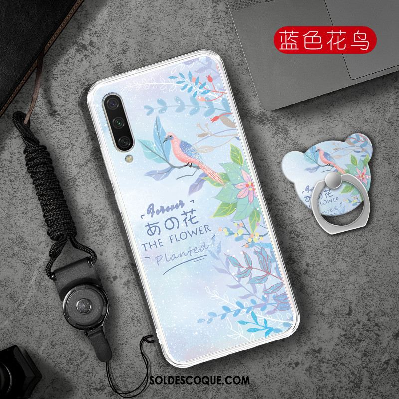 Coque Xiaomi Mi A3 Téléphone Portable Petit Transparent Étui Bleu En Ligne