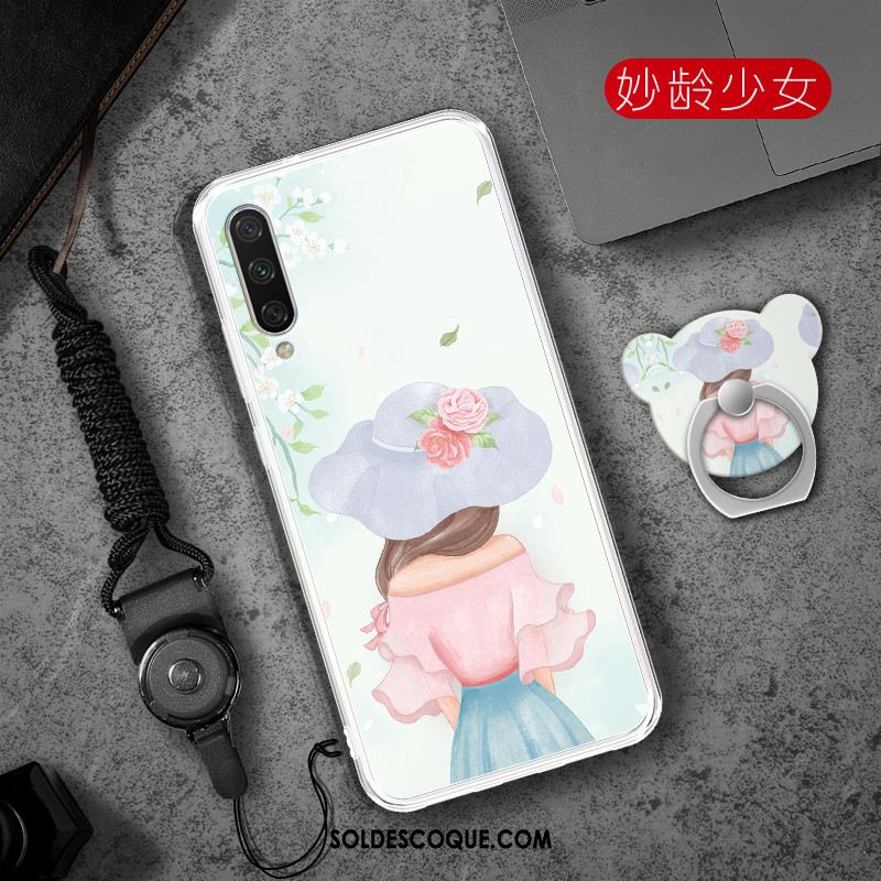 Coque Xiaomi Mi A3 Téléphone Portable Petit Transparent Étui Bleu En Ligne