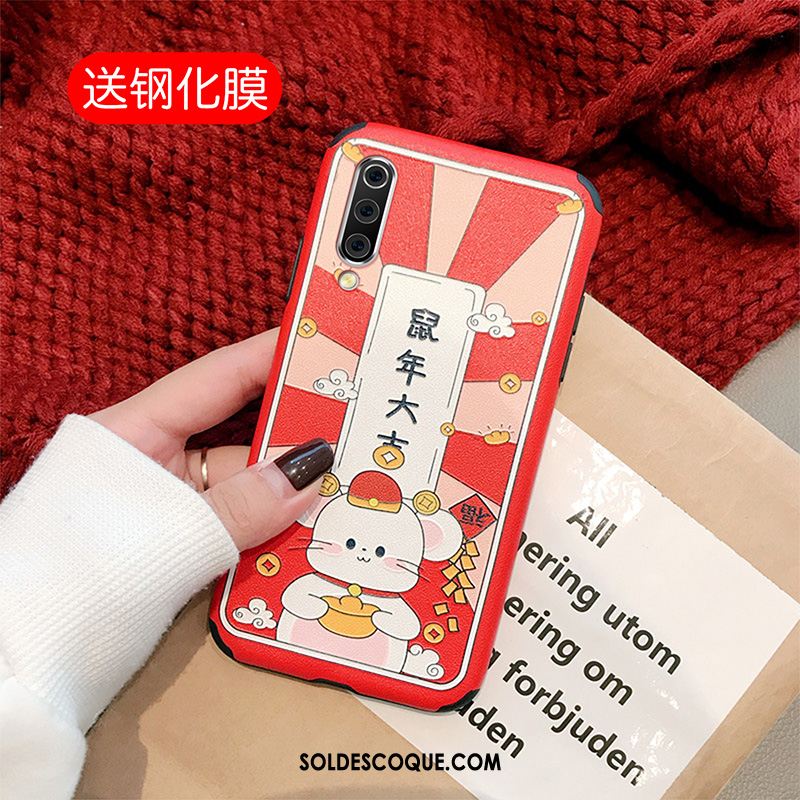 Coque Xiaomi Mi A3 Téléphone Portable Protection Rat Tout Compris Modèle Fleurie France