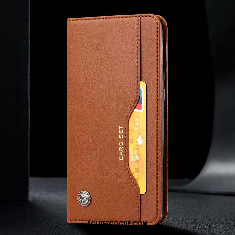 Coque Xiaomi Mi A3 Étui En Cuir Business Petit Téléphone Portable Carte Soldes