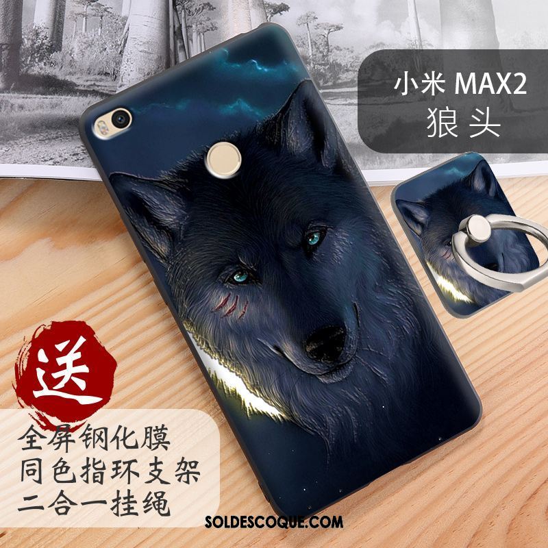 Coque Xiaomi Mi Max 2 Fluide Doux Silicone Étui Incassable Téléphone Portable Pas Cher