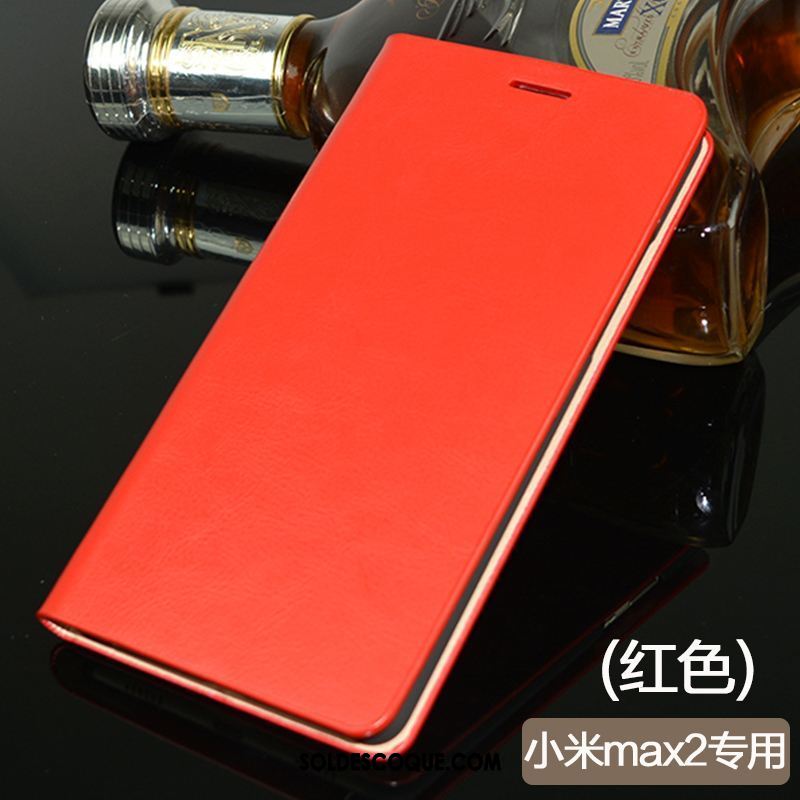 Coque Xiaomi Mi Max 2 Incassable Étui Protection Tout Compris Étui En Cuir En Ligne