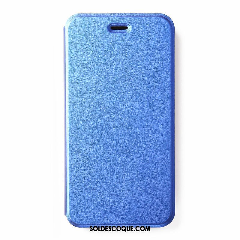 Coque Xiaomi Mi Max 2 Incassable Étui Téléphone Portable Étui En Cuir Bleu Pas Cher