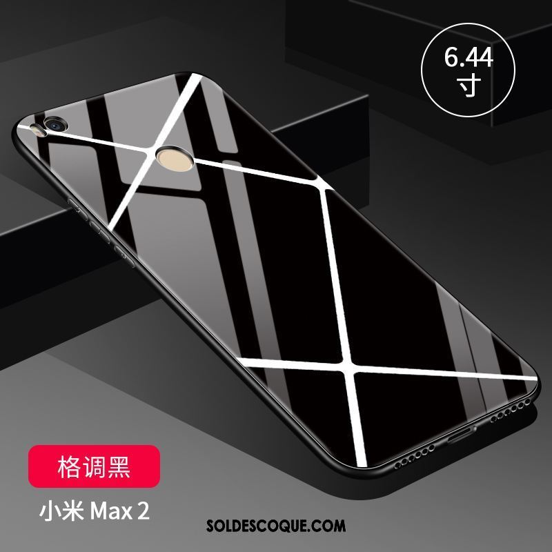 Coque Xiaomi Mi Max 2 Noir Créatif Silicone Personnalité Protection Pas Cher