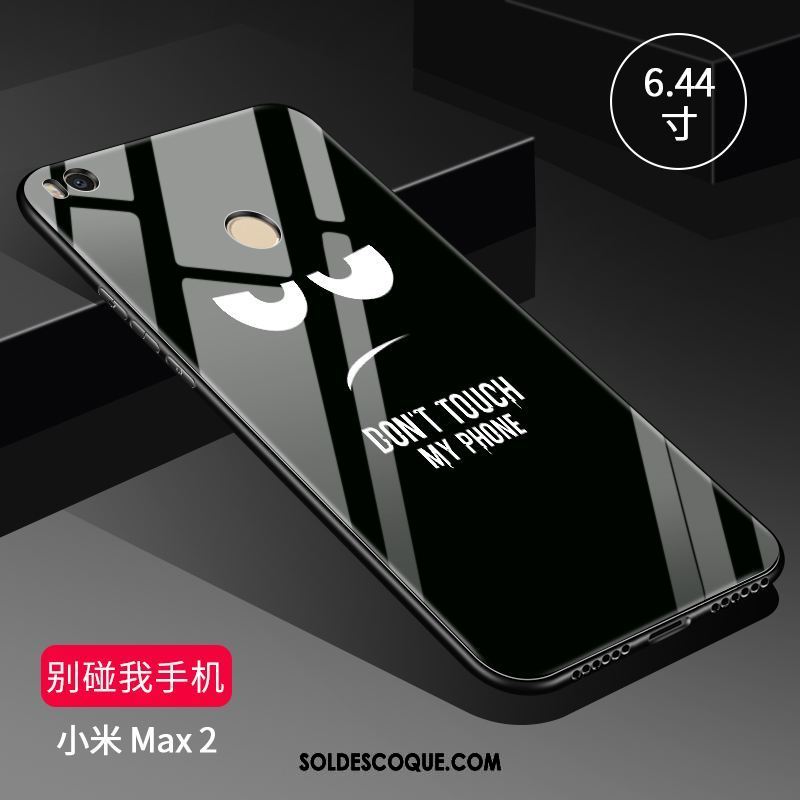 Coque Xiaomi Mi Max 2 Noir Créatif Silicone Personnalité Protection Pas Cher