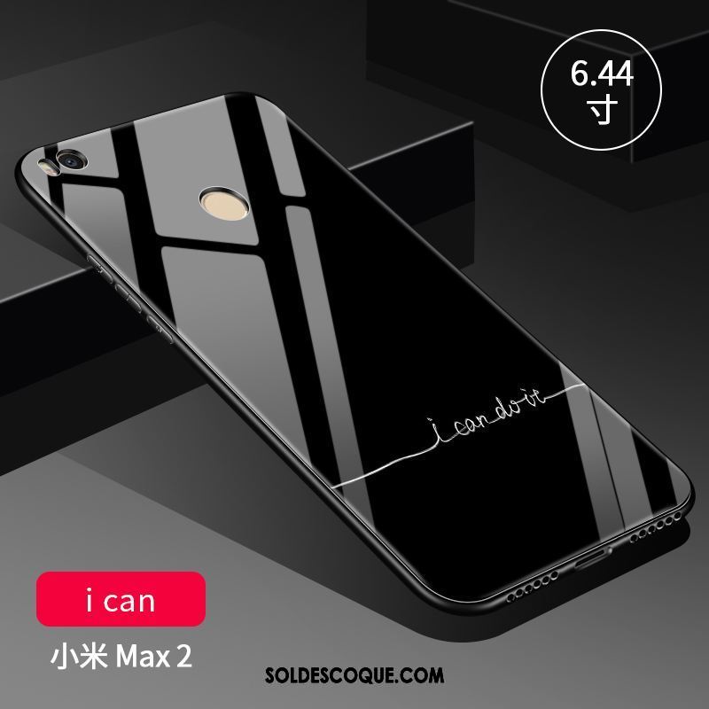 Coque Xiaomi Mi Max 2 Noir Créatif Silicone Personnalité Protection Pas Cher