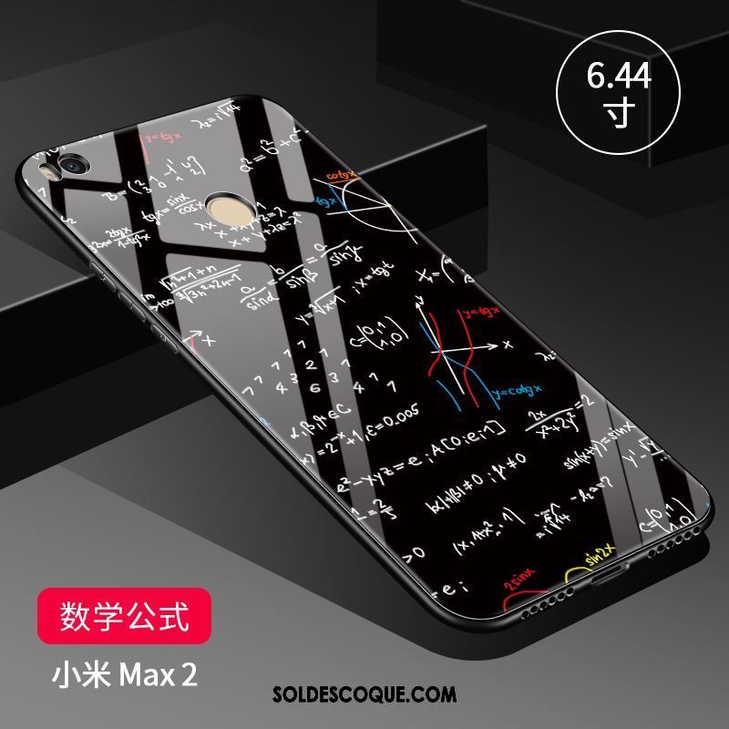 Coque Xiaomi Mi Max 2 Noir Créatif Silicone Personnalité Protection Pas Cher