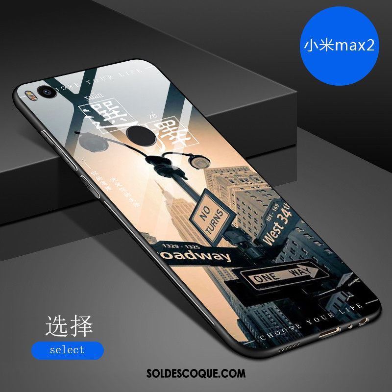 Coque Xiaomi Mi Max 2 Personnalité Art Incassable Net Rouge Résistant Aux Rayures Soldes