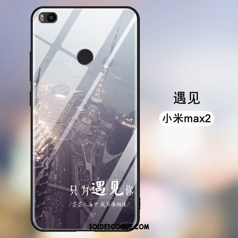 Coque Xiaomi Mi Max 2 Personnalité Miroir Incassable Téléphone Portable Simple France