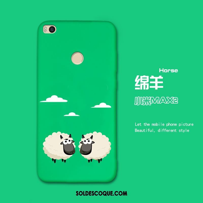 Coque Xiaomi Mi Max 2 Personnalité Vert Téléphone Portable Créatif Rat France