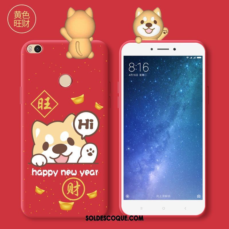 Coque Xiaomi Mi Max 2 Petit Personnalité Silicone Marque De Tendance Dessin Animé Soldes