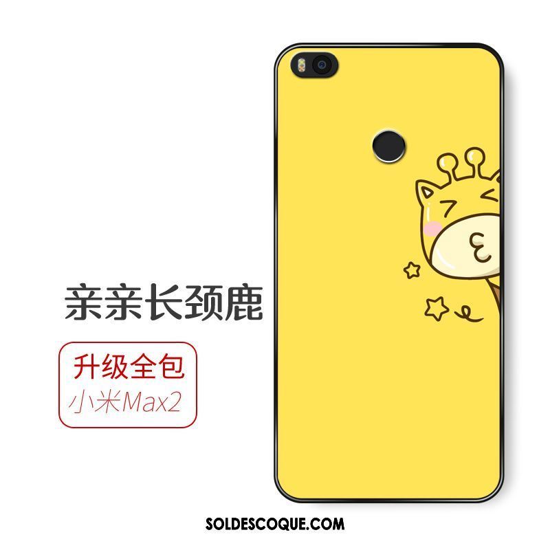 Coque Xiaomi Mi Max 2 Protection Rose Petit Tendance Personnalité Soldes