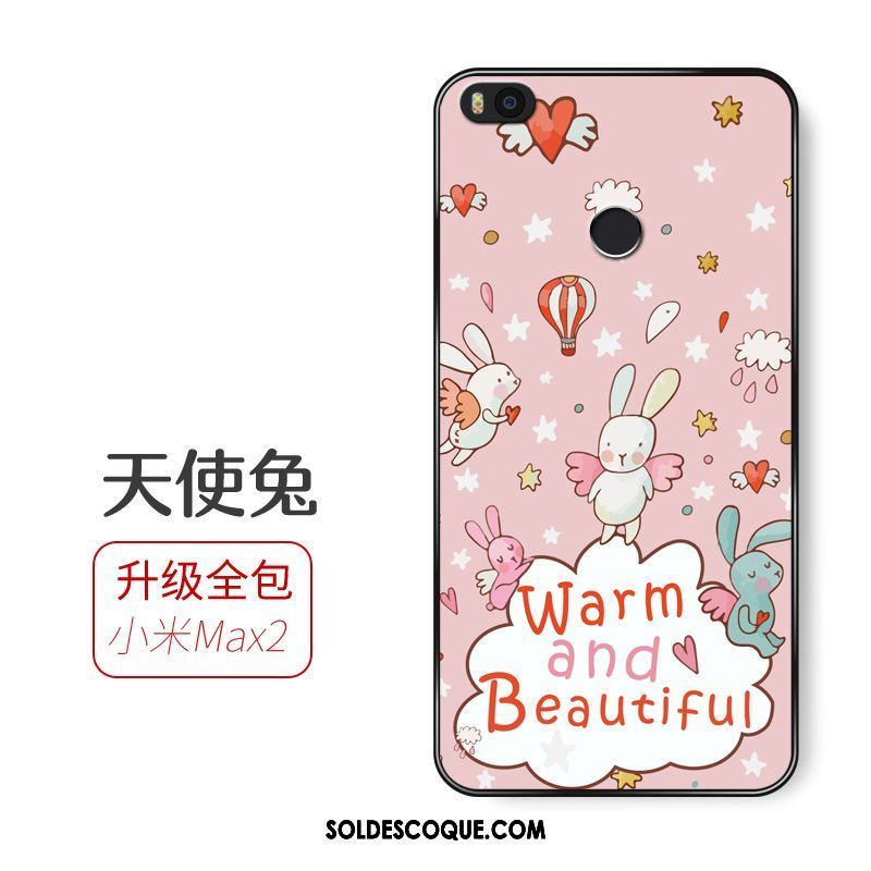 Coque Xiaomi Mi Max 2 Protection Rose Petit Tendance Personnalité Soldes