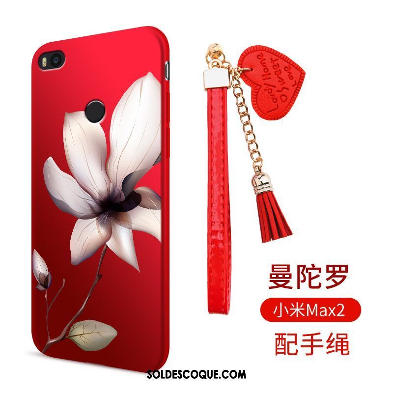 Coque Xiaomi Mi Max 2 Protection Téléphone Portable Tout Compris Rouge Petit En Vente
