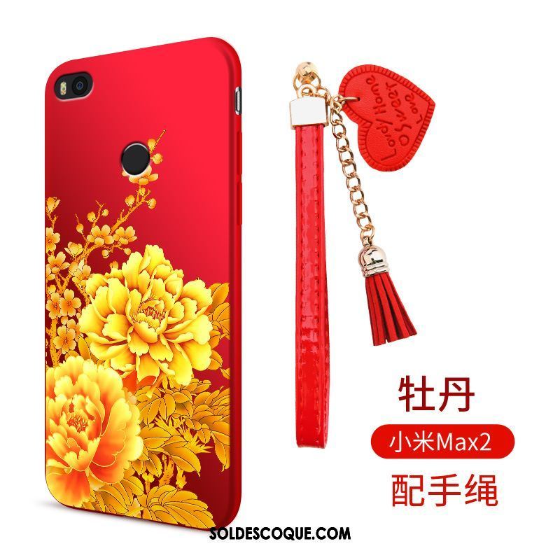 Coque Xiaomi Mi Max 2 Protection Téléphone Portable Tout Compris Rouge Petit En Vente