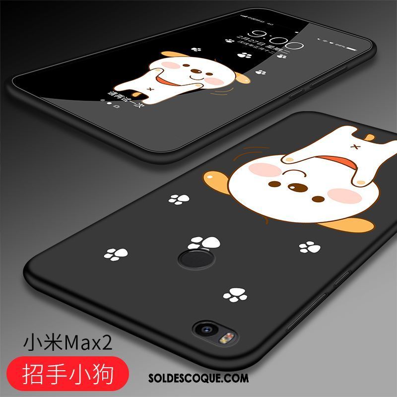 Coque Xiaomi Mi Max 2 Silicone Fluide Doux Protection Dessin Animé Créatif Pas Cher