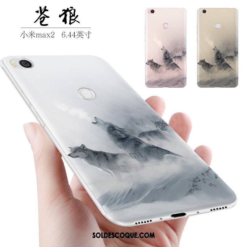 Coque Xiaomi Mi Max 2 Transparent Personnalité Amoureux Étui Nouveau En Ligne