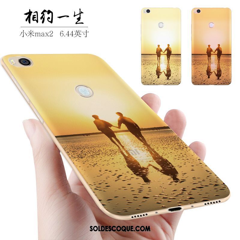 Coque Xiaomi Mi Max 2 Transparent Personnalité Amoureux Étui Nouveau En Ligne