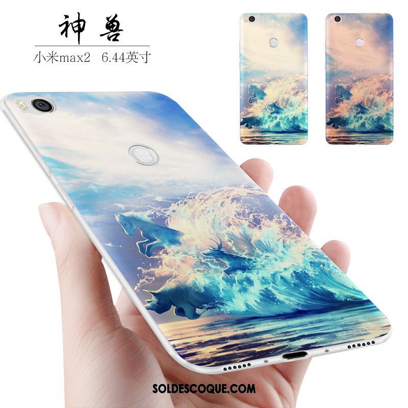 Coque Xiaomi Mi Max 2 Transparent Personnalité Amoureux Étui Nouveau En Ligne