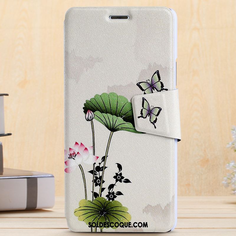 Coque Xiaomi Mi Max 2 Étui En Cuir Clamshell Bleu Dessin Animé Petit En Ligne