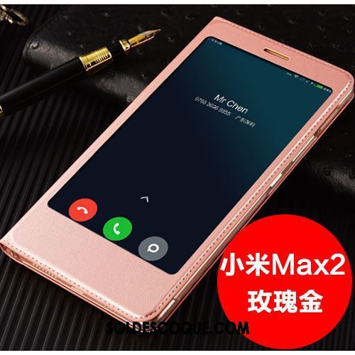Coque Xiaomi Mi Max 2 Étui En Cuir Téléphone Portable Protection Incassable Tout Compris Housse France