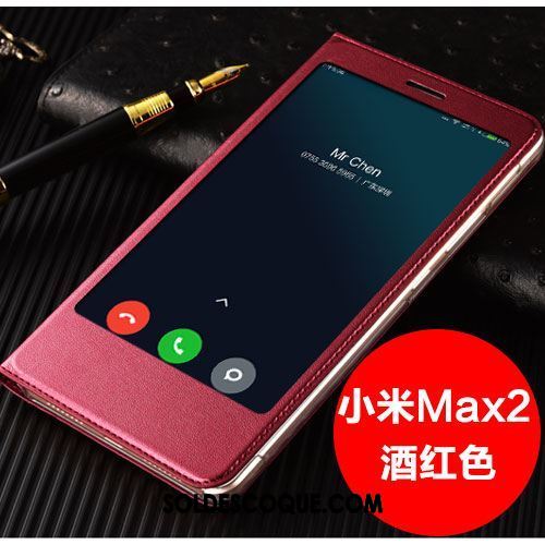 Coque Xiaomi Mi Max 2 Étui En Cuir Téléphone Portable Protection Incassable Tout Compris Housse France