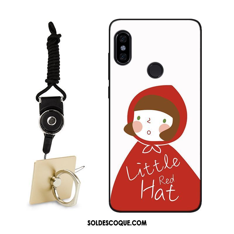 Coque Xiaomi Mi Max 3 Charmant Rouge Délavé En Daim Téléphone Portable Créatif En Vente