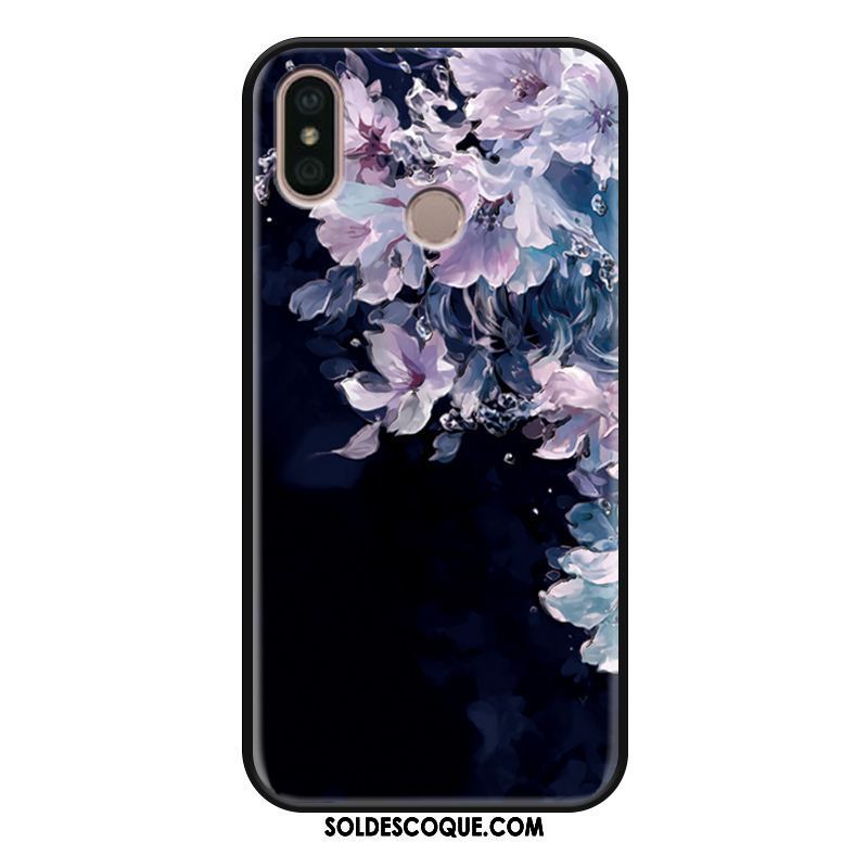 Coque Xiaomi Mi Max 3 Créatif Blanc Fleur Art Mode En Vente