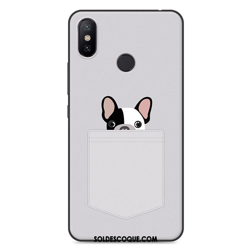 Coque Xiaomi Mi Max 3 Créatif Incassable Personnalité Bleu Marin Fluide Doux Soldes