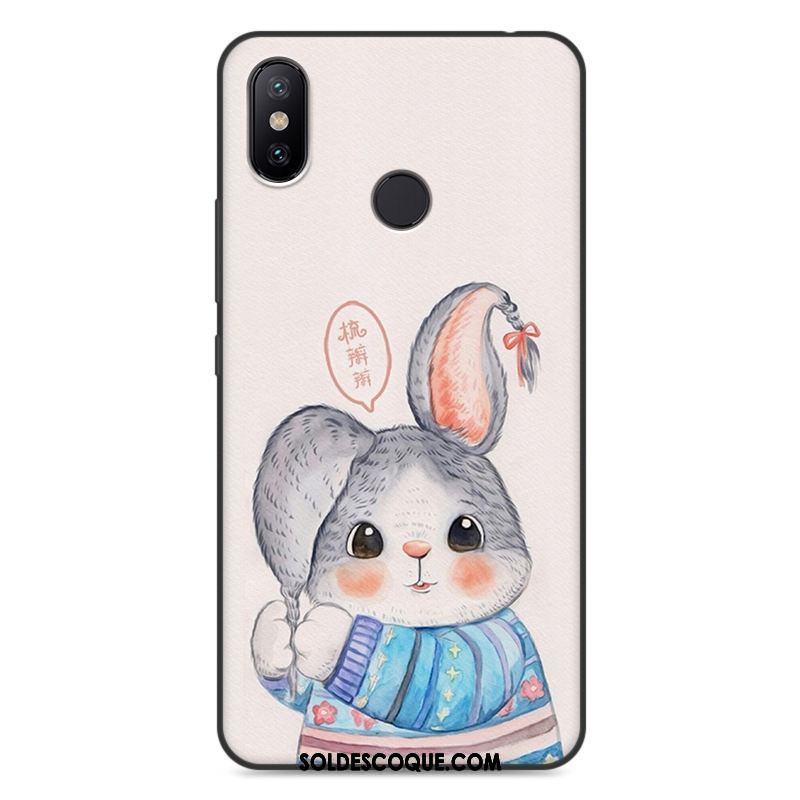 Coque Xiaomi Mi Max 3 Créatif Incassable Personnalité Bleu Marin Fluide Doux Soldes