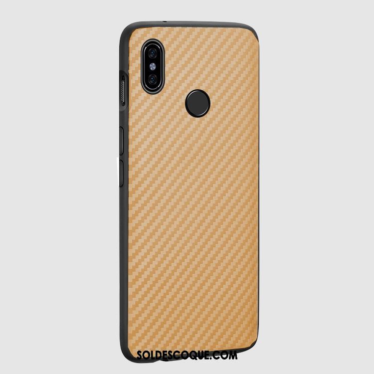 Coque Xiaomi Mi Max 3 Difficile Rouge Tout Compris Téléphone Portable Fibre Pas Cher