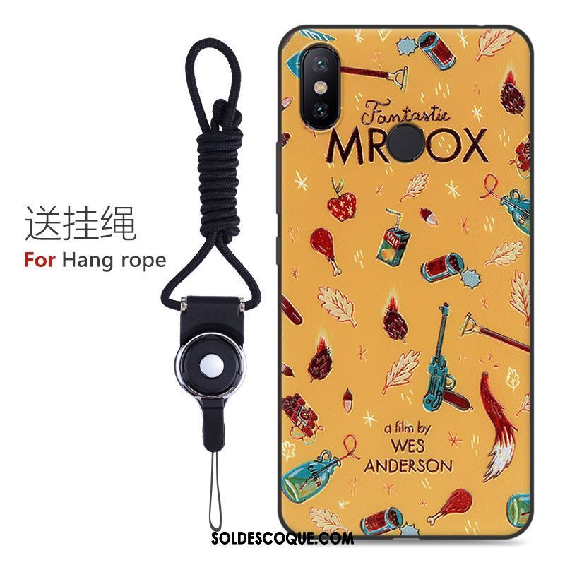 Coque Xiaomi Mi Max 3 Gaufrage Dessin Animé Étui Petit Téléphone Portable Pas Cher