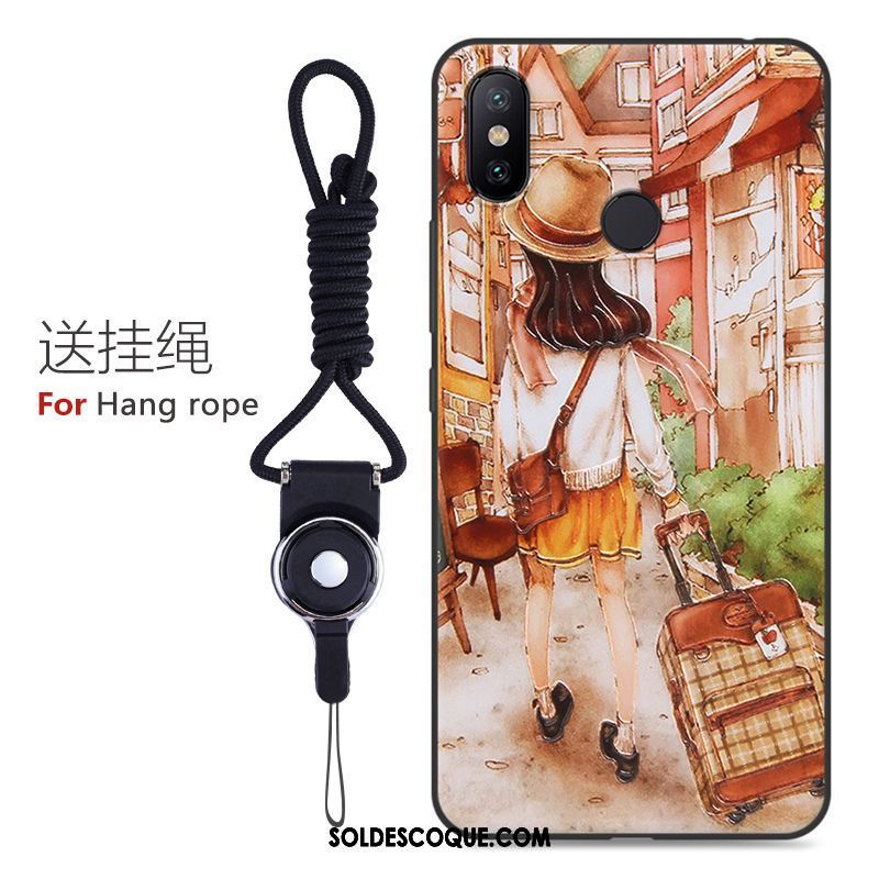 Coque Xiaomi Mi Max 3 Gaufrage Dessin Animé Étui Petit Téléphone Portable Pas Cher