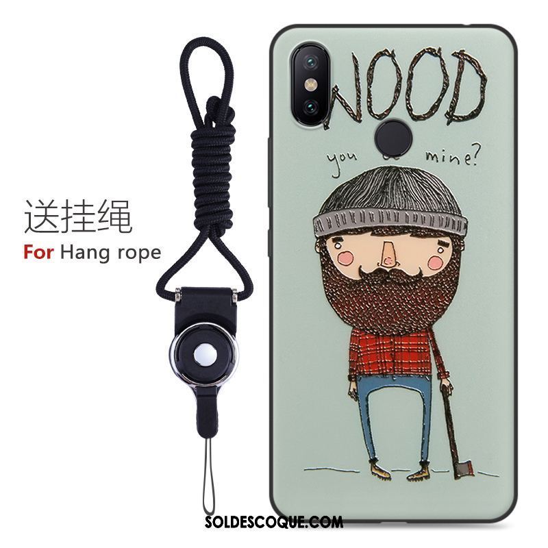 Coque Xiaomi Mi Max 3 Gaufrage Dessin Animé Étui Petit Téléphone Portable Pas Cher